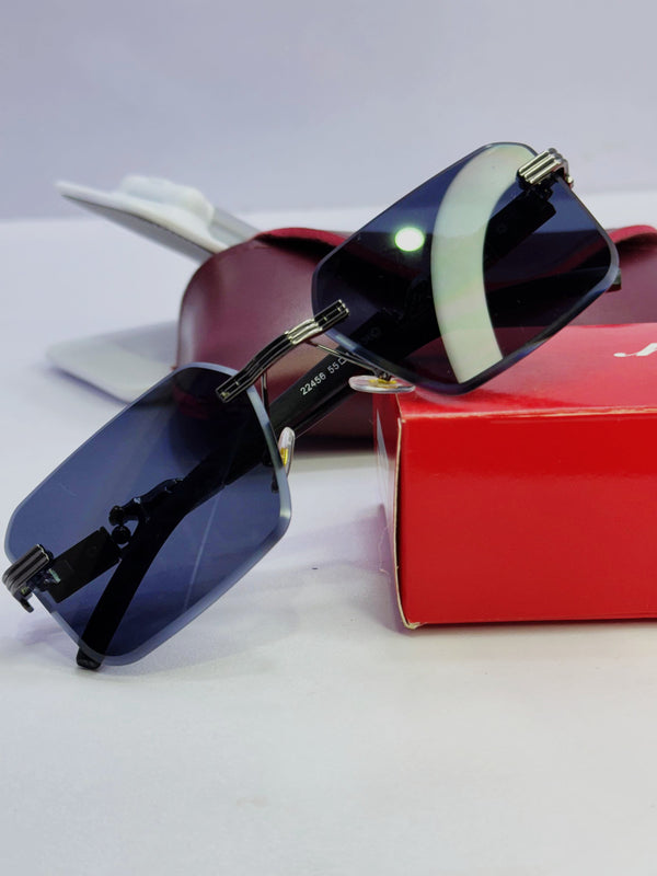 Cartier Panther Black Edition Sunglasses – Matte Finish | AdiFashion Signature Style