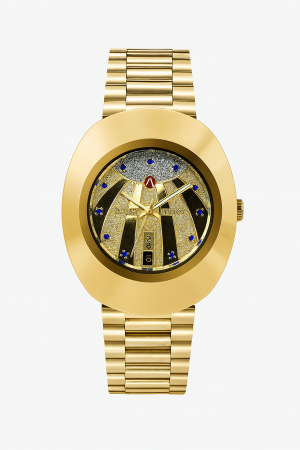 RADO Diastar Gold-Tone Stainless Steel Watch Clasp – Premium Fold-Over Lock